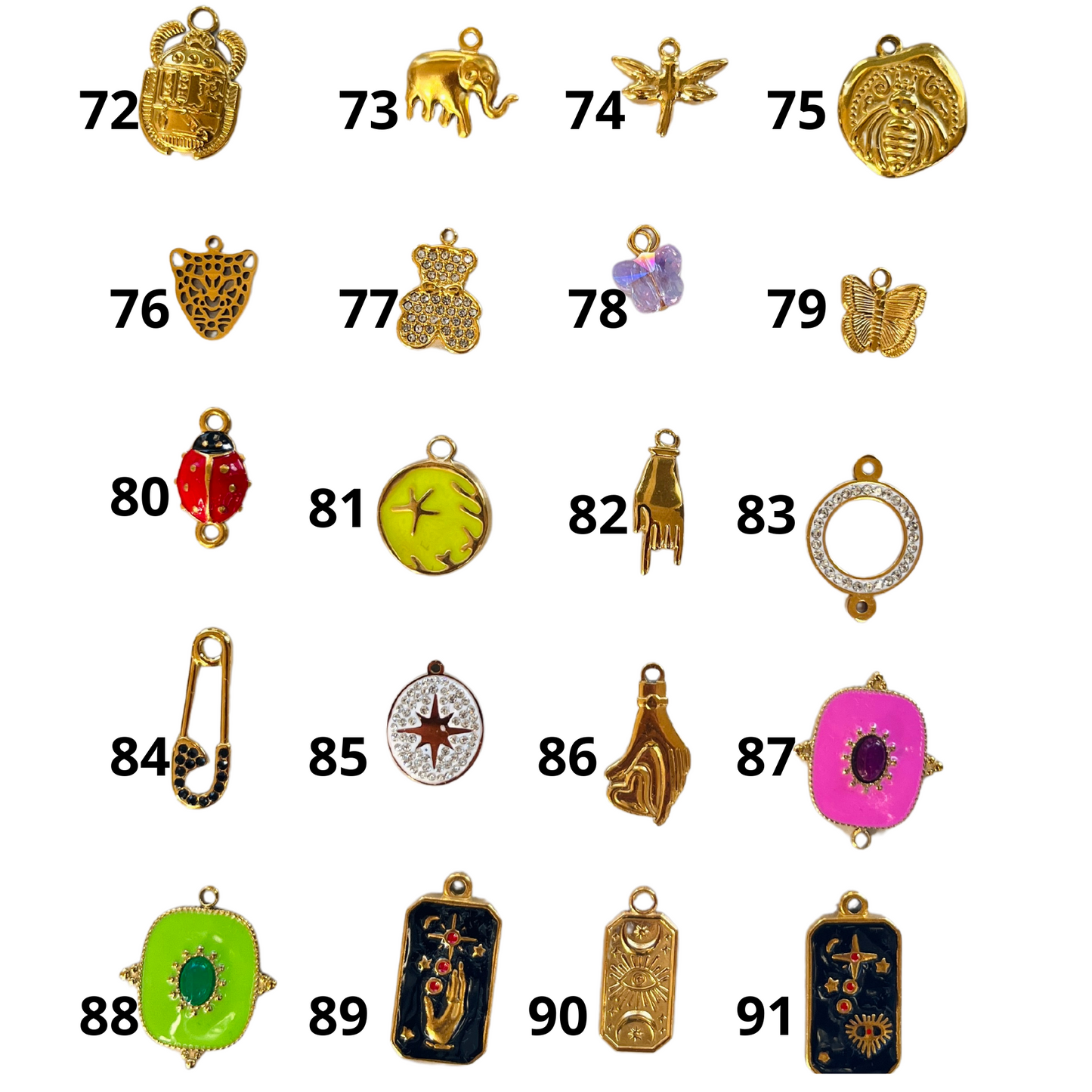 Bracelet Charms à composé