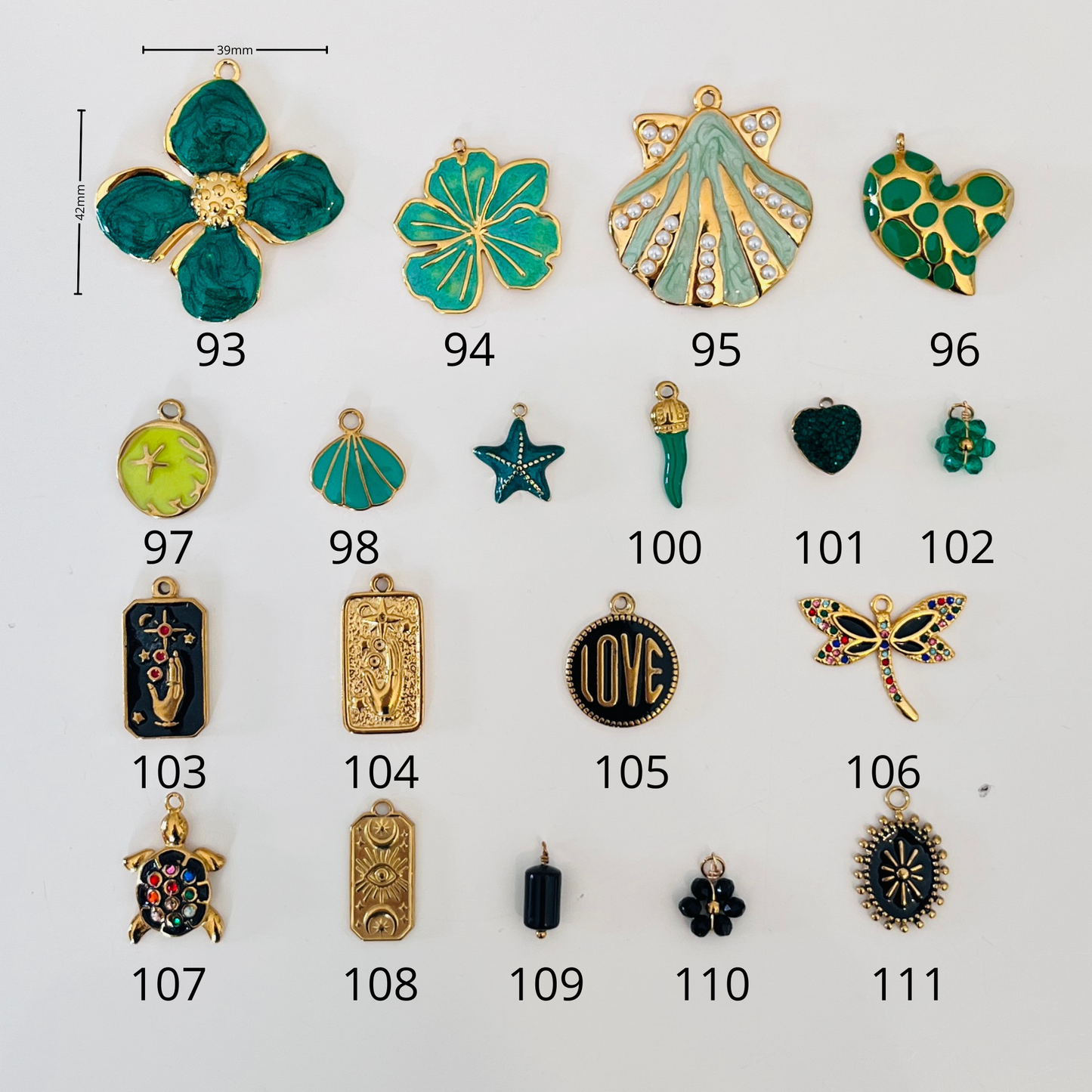 Bague Breloque croisé | A composé