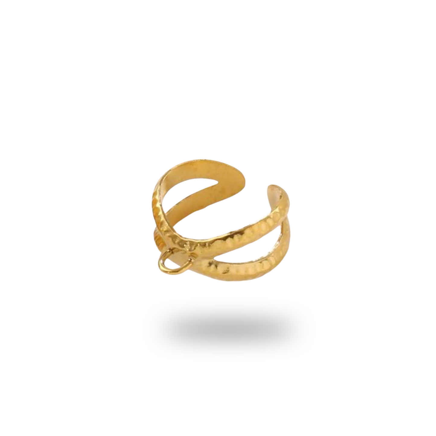Bague Breloque croisé | A composé