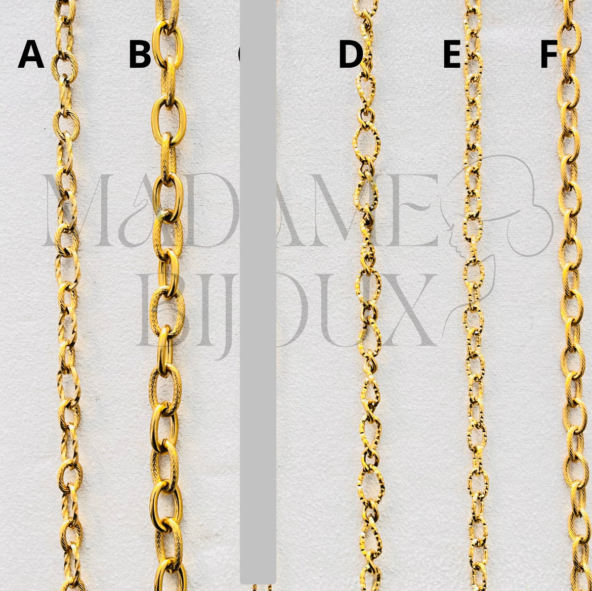 Collier Charms à composé